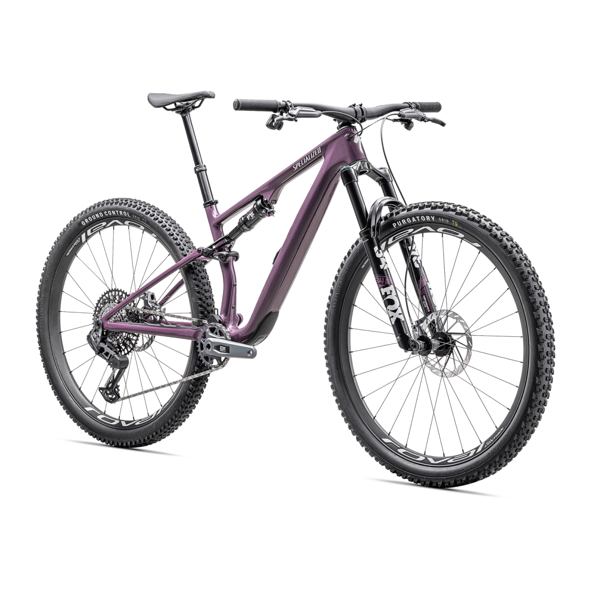 Specialized Epic 8 EVO Expert maastikuratas | Gloss Cast Lilac - Dune White