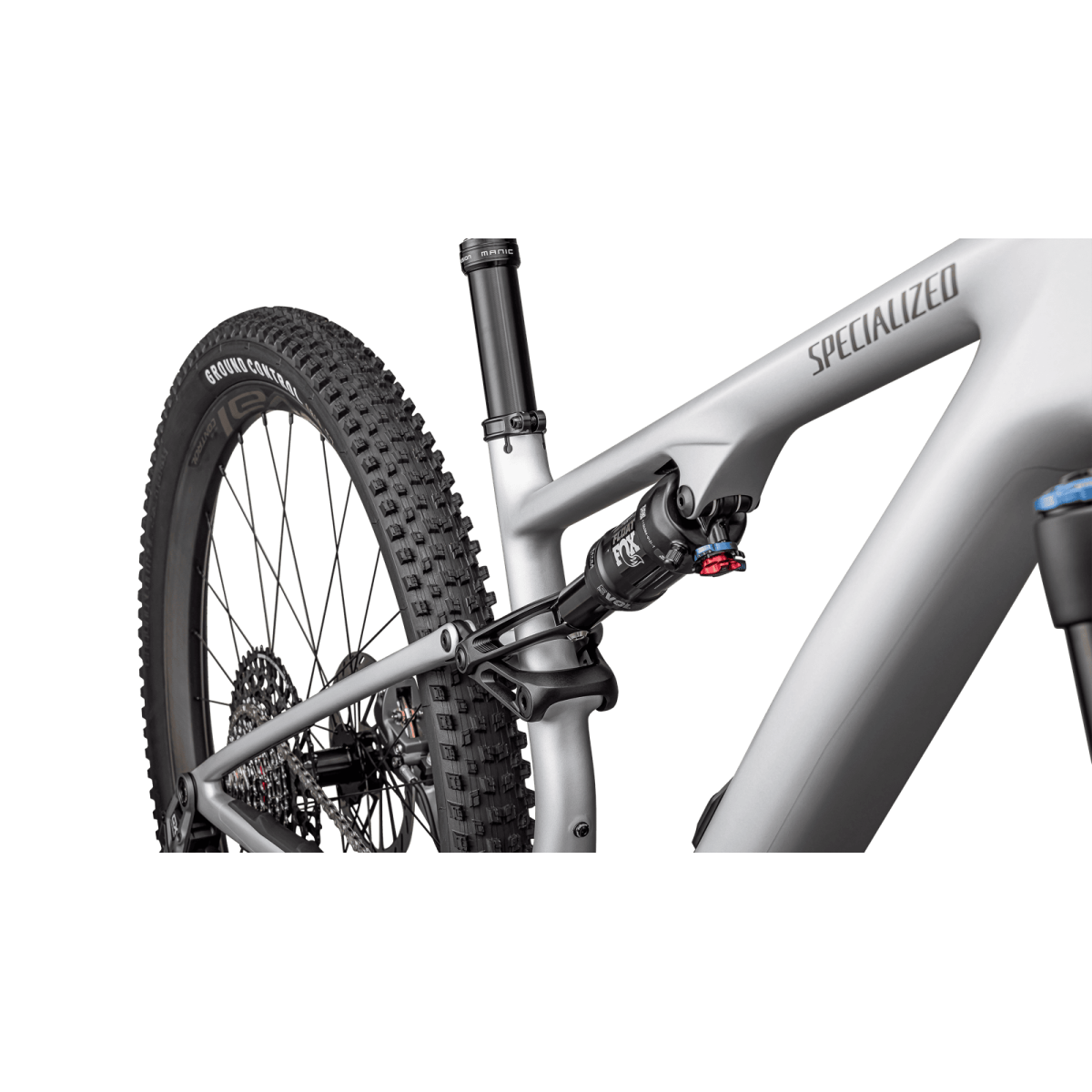 Specialized Epic 8 EVO Expert kalnu velosipēds | Satin Silver Dust - Gunmetal