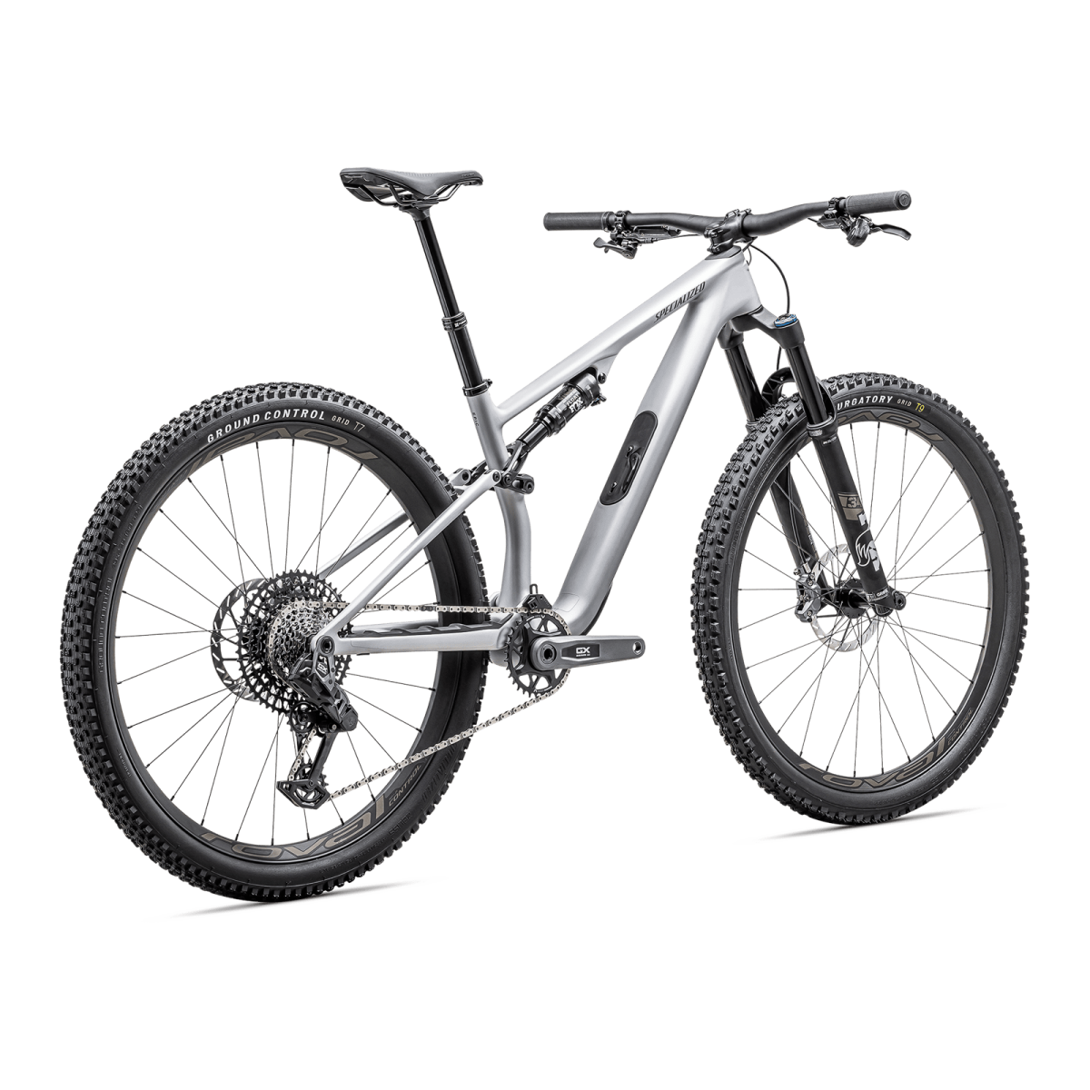 Specialized Epic 8 EVO Expert kalnu velosipēds | Satin Silver Dust - Gunmetal