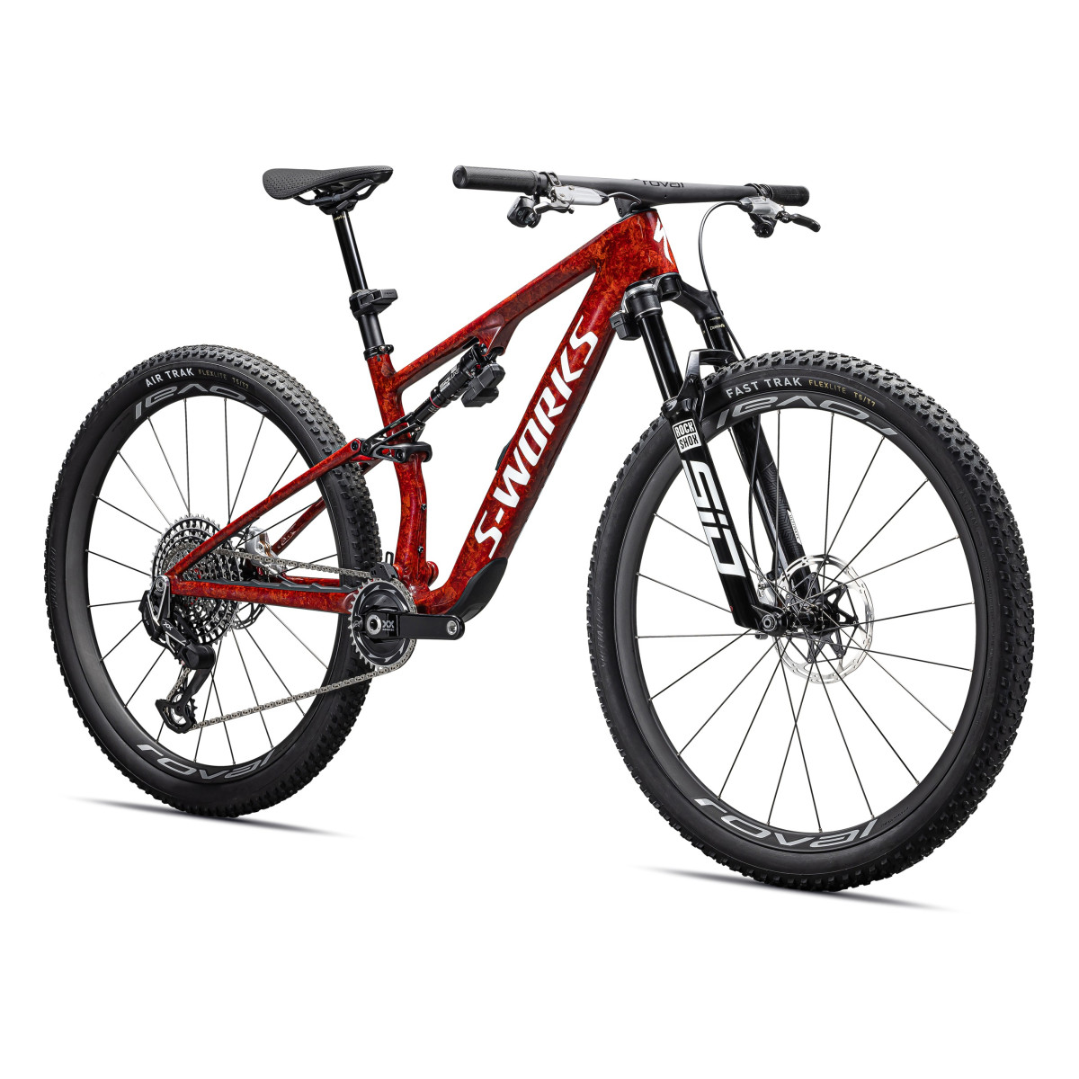 S-Works Epic 8 maastikuratas | Gloss Fiery Red Dry Impasto