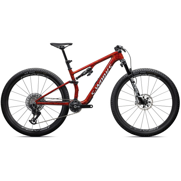 S-Works Epic 8 maastikuratas | Gloss Fiery Red Dry Impasto