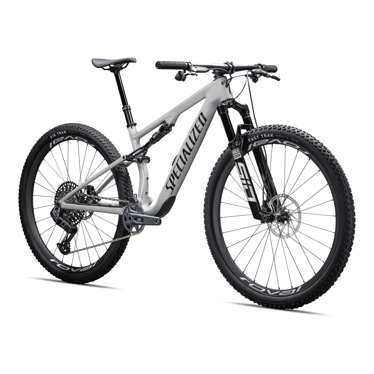 Specialized Epic 8 Expert maastikuratas | Gloss Dolomite Metallic - Obsidian