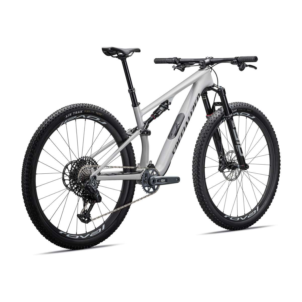 Specialized Epic 8 Expert maastikuratas | Gloss Dolomite Metallic - Obsidian