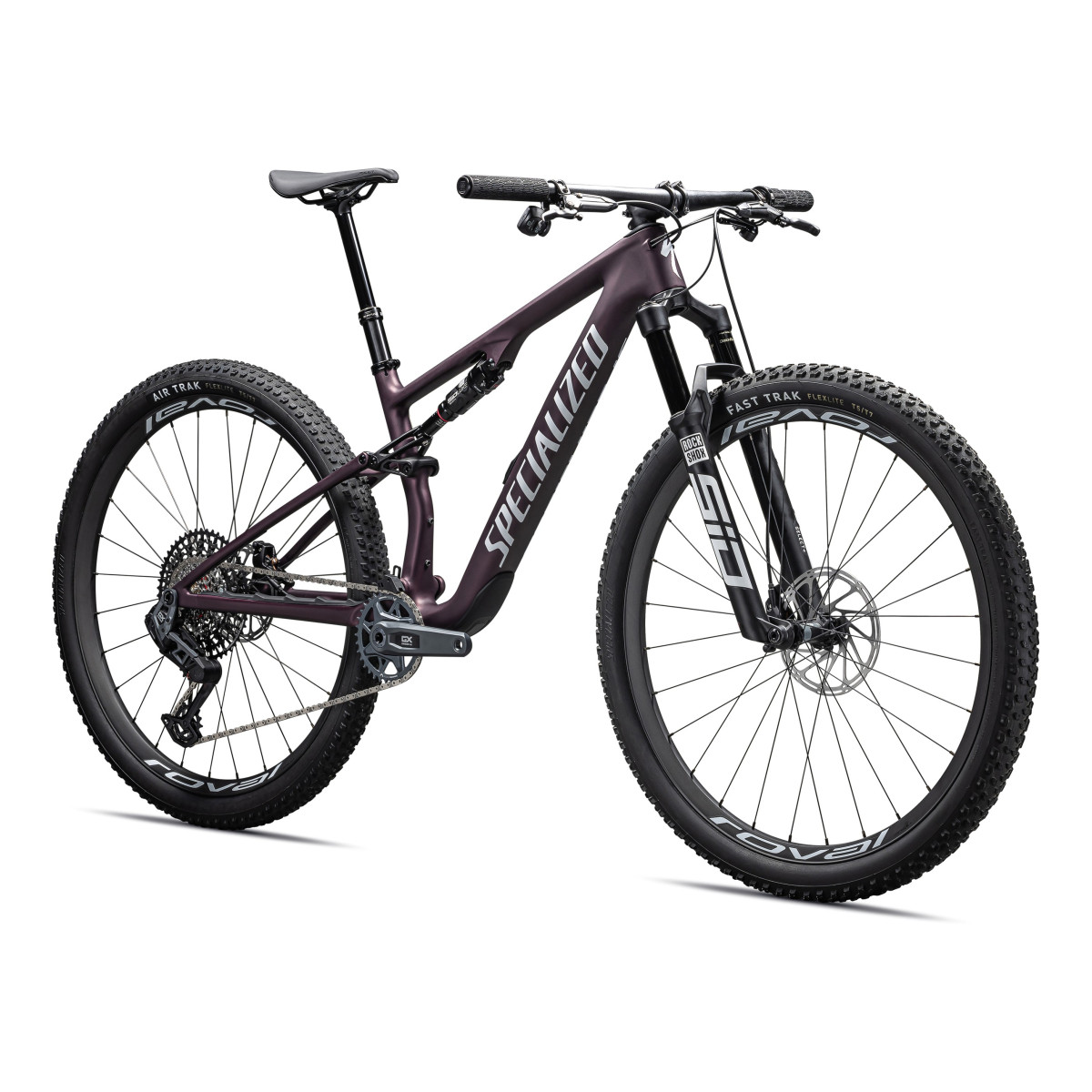 Specialized Epic 8 Expert maastikuratas | Satin Bordeaux Metallic - White