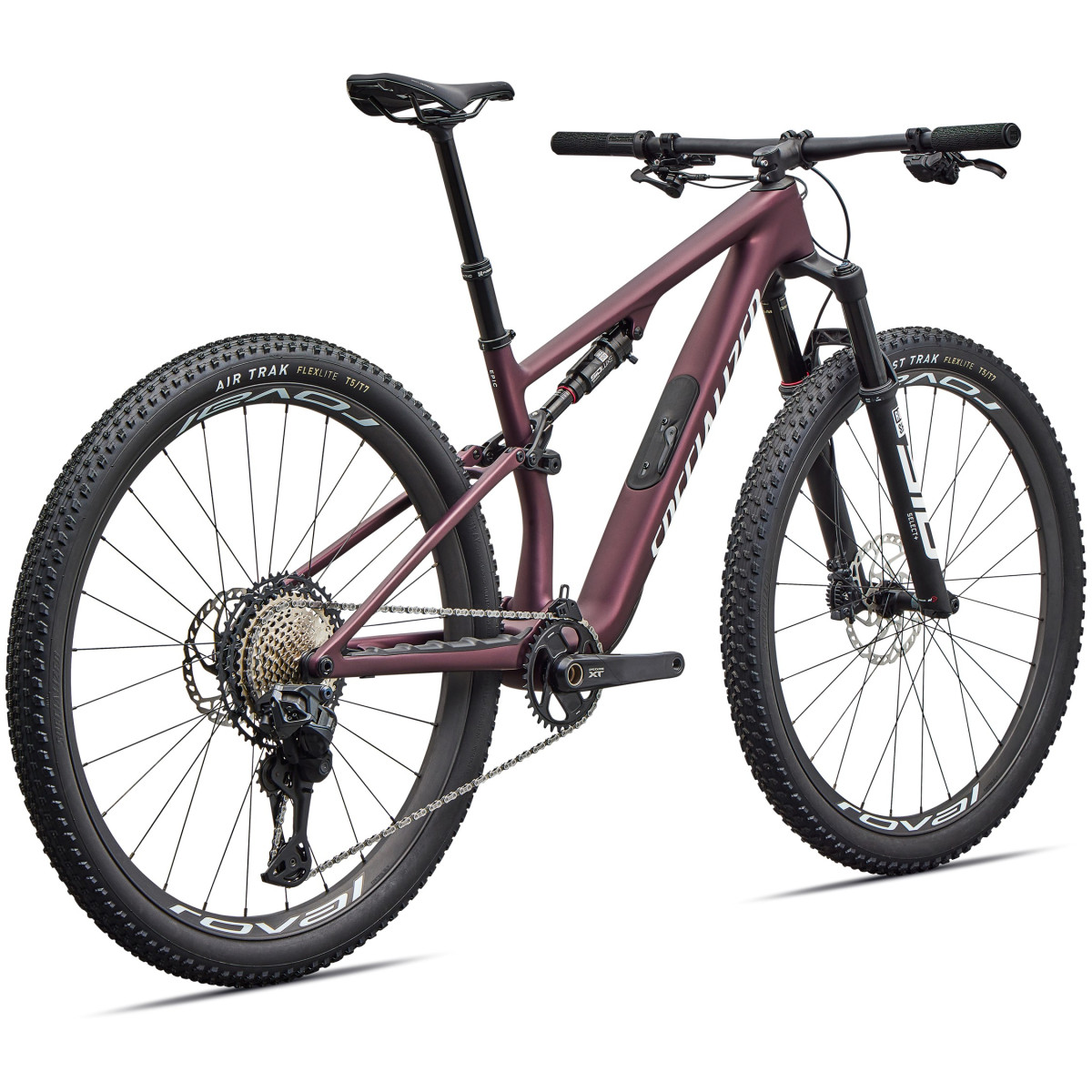 Specialized Epic 8 Expert Di2 maastikuratas | Satin Bordeaux Metallic - White