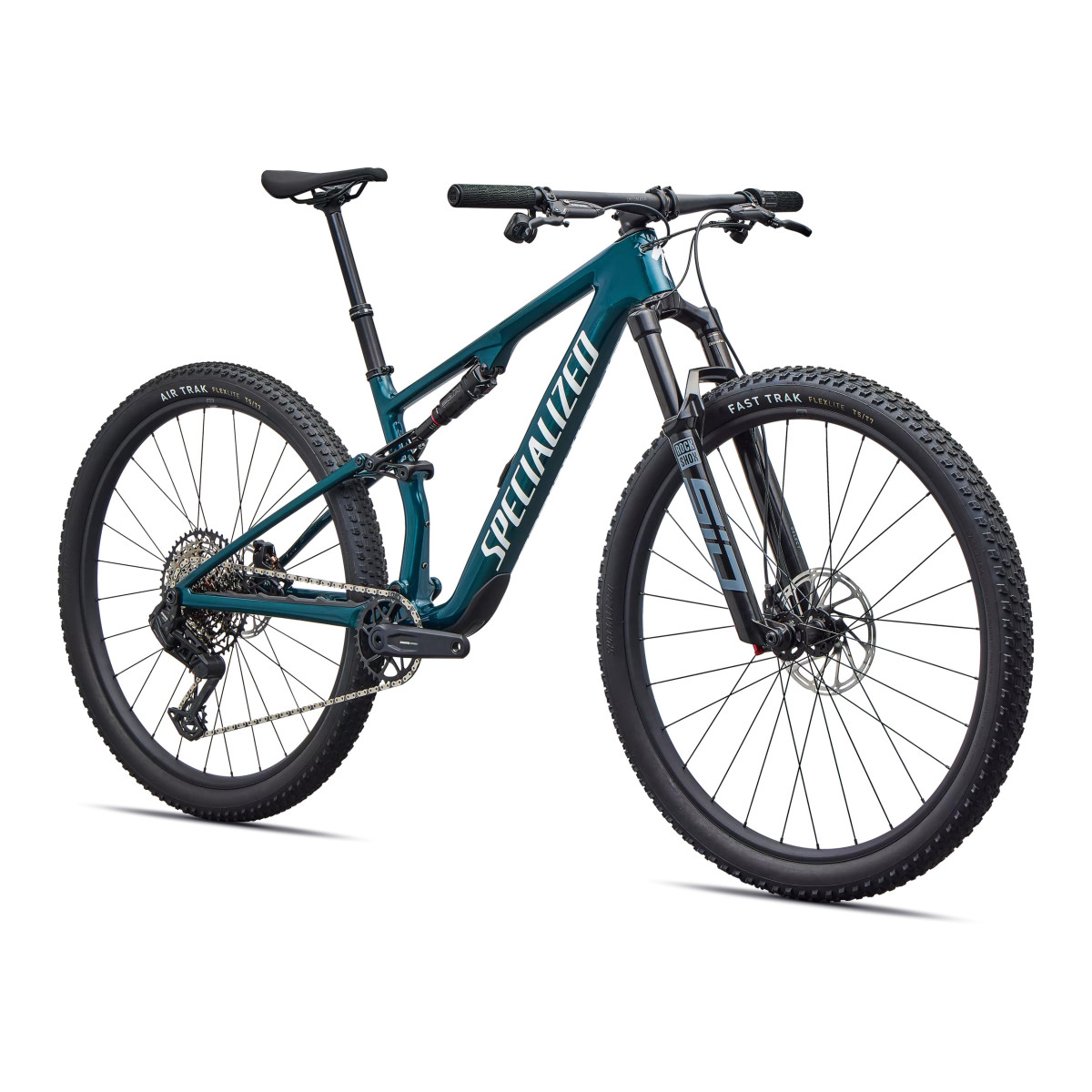 Specialized Epic 8 Comp maastikuratas | Gloss Emerald Metallic - White