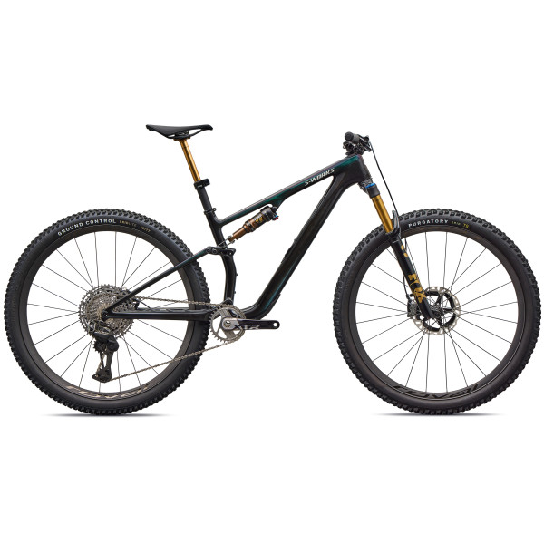 S-Works Epic 8 Evo Di2 maastikuratas | Gloss Carbon - Green to Purple Viavi Fade