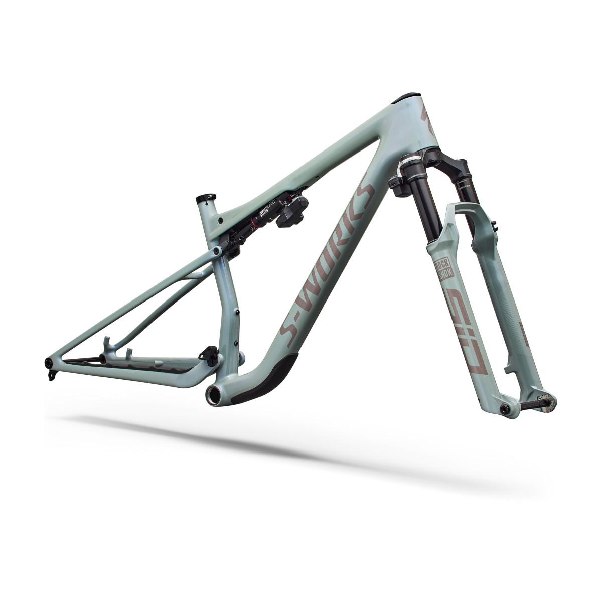 S-Works Epic 9 raamikomplekt | Gloss Agave Grey - Violet Pearl - Desert Metallic