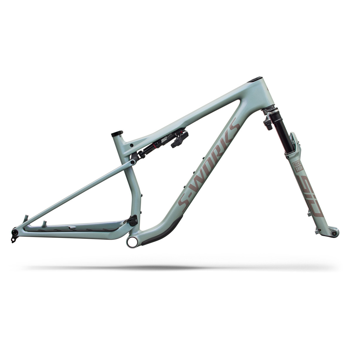 S-Works Epic 9 raamikomplekt | Gloss Agave Grey - Violet Pearl - Desert Metallic