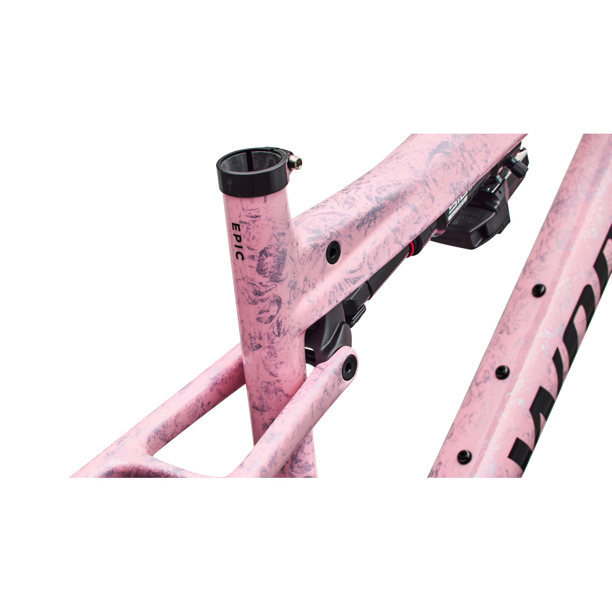 S-Works Epic 9 raamikomplekt | Gloss Amethyst Frost Multi Color Dry Impasto - Black