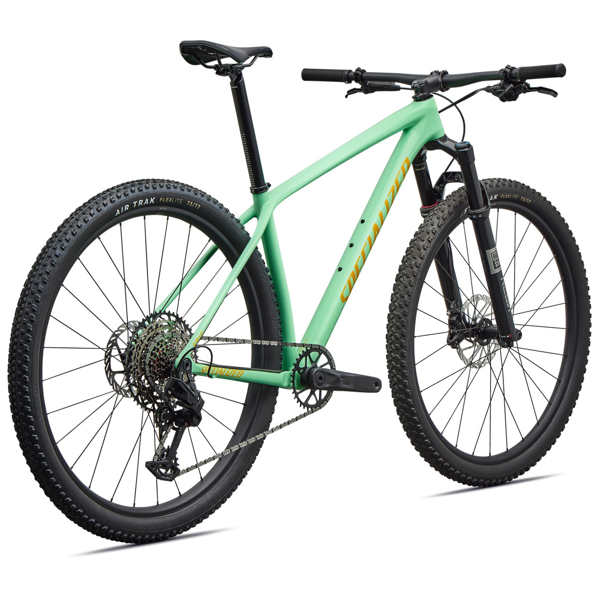 Specialized Epic Hardtail Comp maastikuratas | Gloss Oasis - California Sunshine
