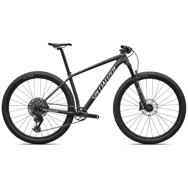 Specialized Epic Hardtail Comp maastikuratas | Satin Carbon - Metallic White Silver