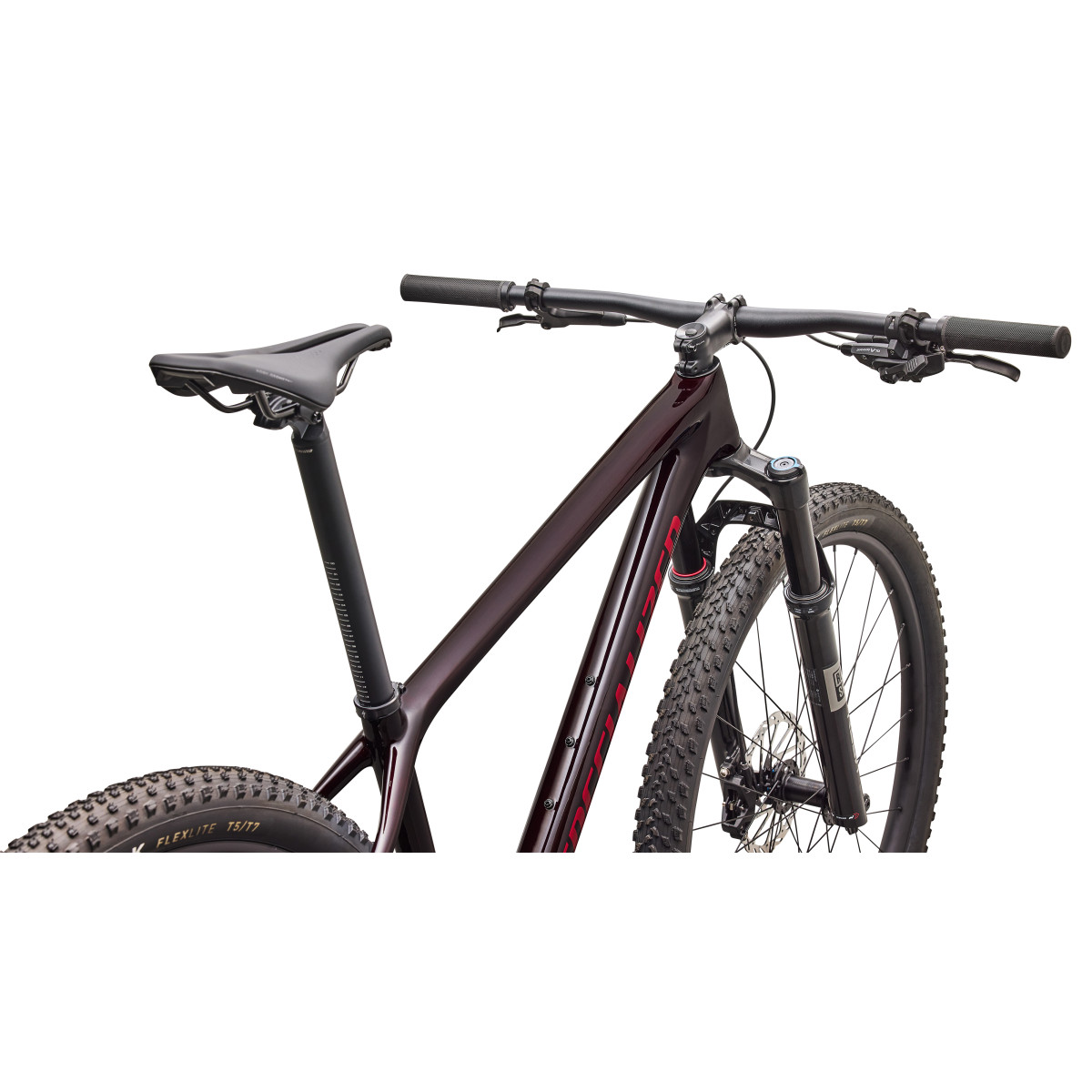 Specialized Epic Hardtail Comp maastikuratas | Gloss Red Tint - Ruby Metallic