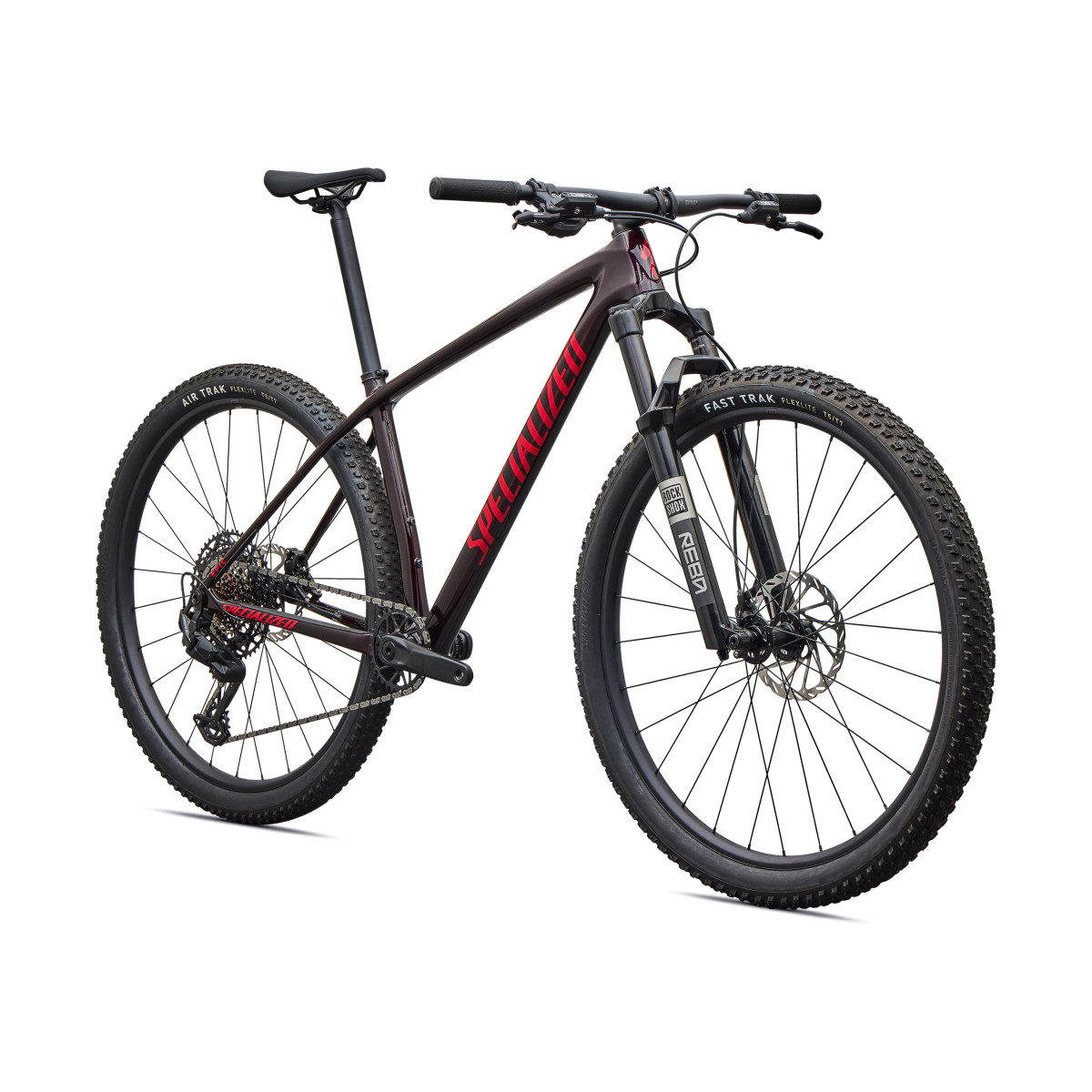 Specialized Epic Hardtail Comp maastikuratas | Gloss Red Tint - Ruby Metallic