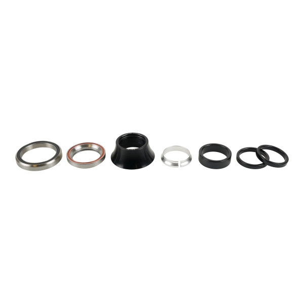 Specialized integreeritud juhtraua laager | 1-1/8" Upper / 1-3/8" Lower / 45X45° / 48mm Wide 20mm Tall Alloy Cone Cover / Alloy Spacers