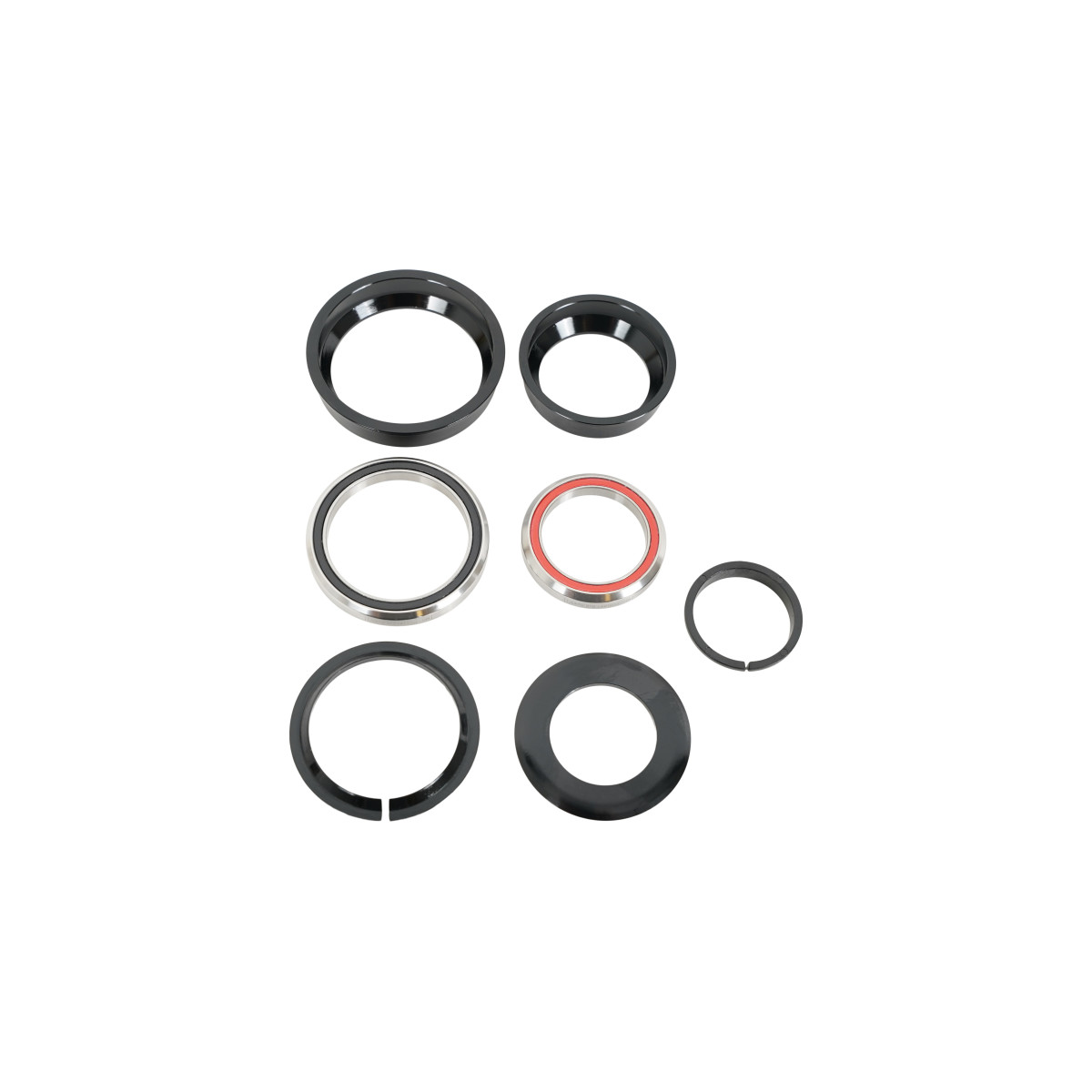 Specialized juhtraua laager | ZS44 Top Cup / ZS55.9 Bottom Cup / 1-1/8" Upper / 1.5" Lower / 45X45° / 48mm Top Cover & Split Crown Race VP-J315AC