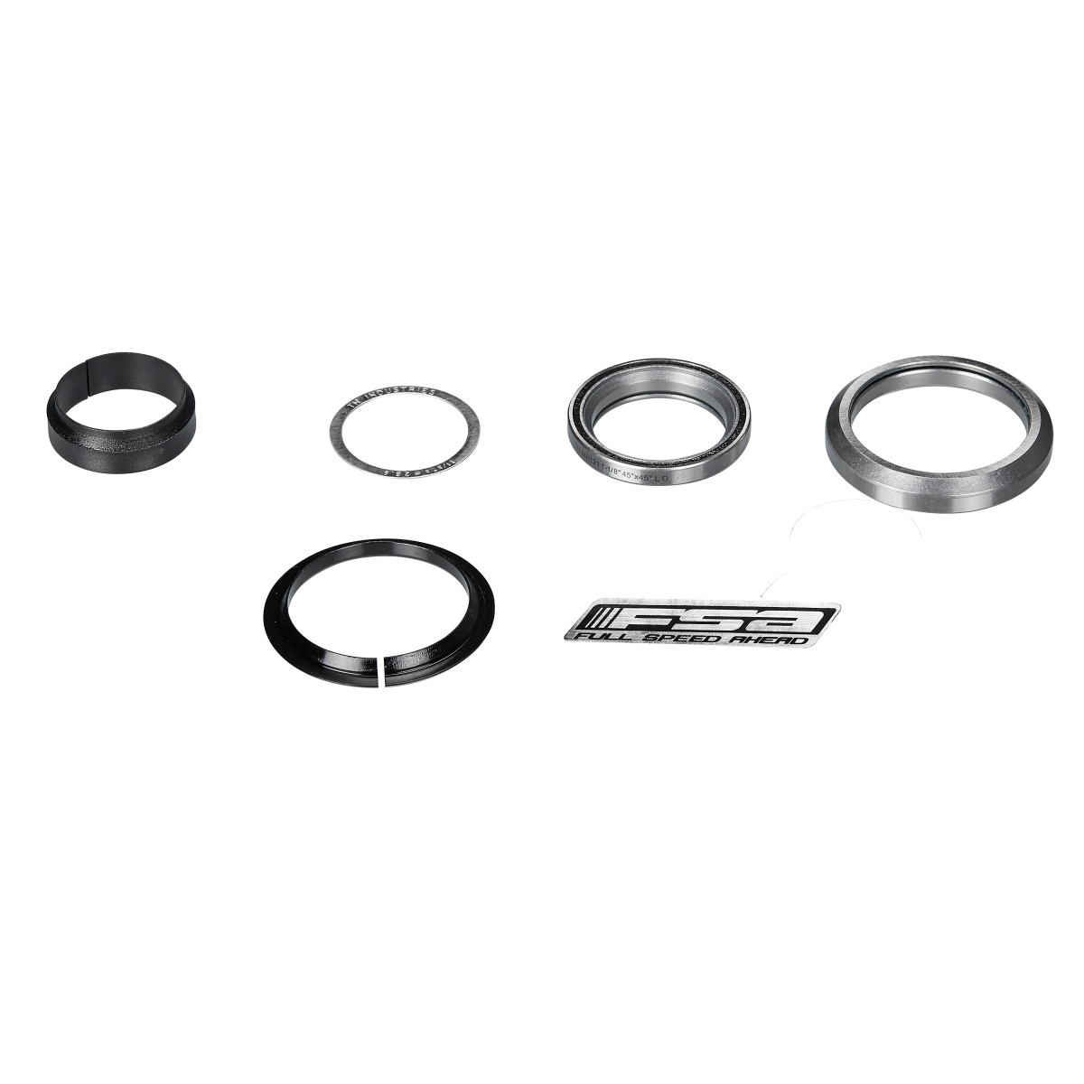 Specialized - FSA Integrated Headset | 1/8" Upper 45X45° / 1.5" Lower 36X45° / Split Crown Race