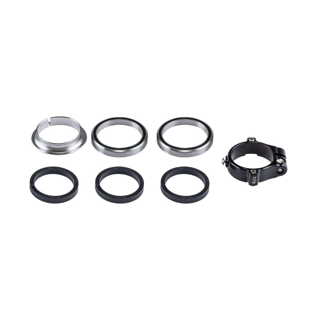 Specialized integreeritud juhtraua laager | Future Shock / 45.8ODX36.8IDX6.5MM Upper & Lower BRGS 45X45° / Fully Assembled FS CollarR & Compression Ring