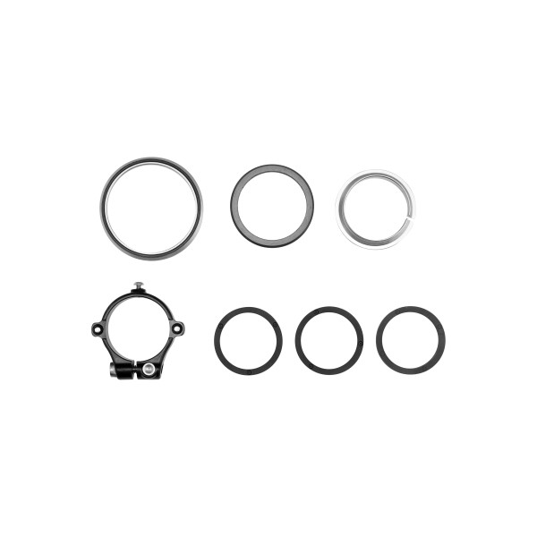 Specialized integreeritud juhtraua laager | Future Shock / 45.8ODX36.8IDX6.5mm Upper BRG / 1.8" Lower BRG 45X45° / Fully Assembled fs Collar / Compression Ring & Spacers
