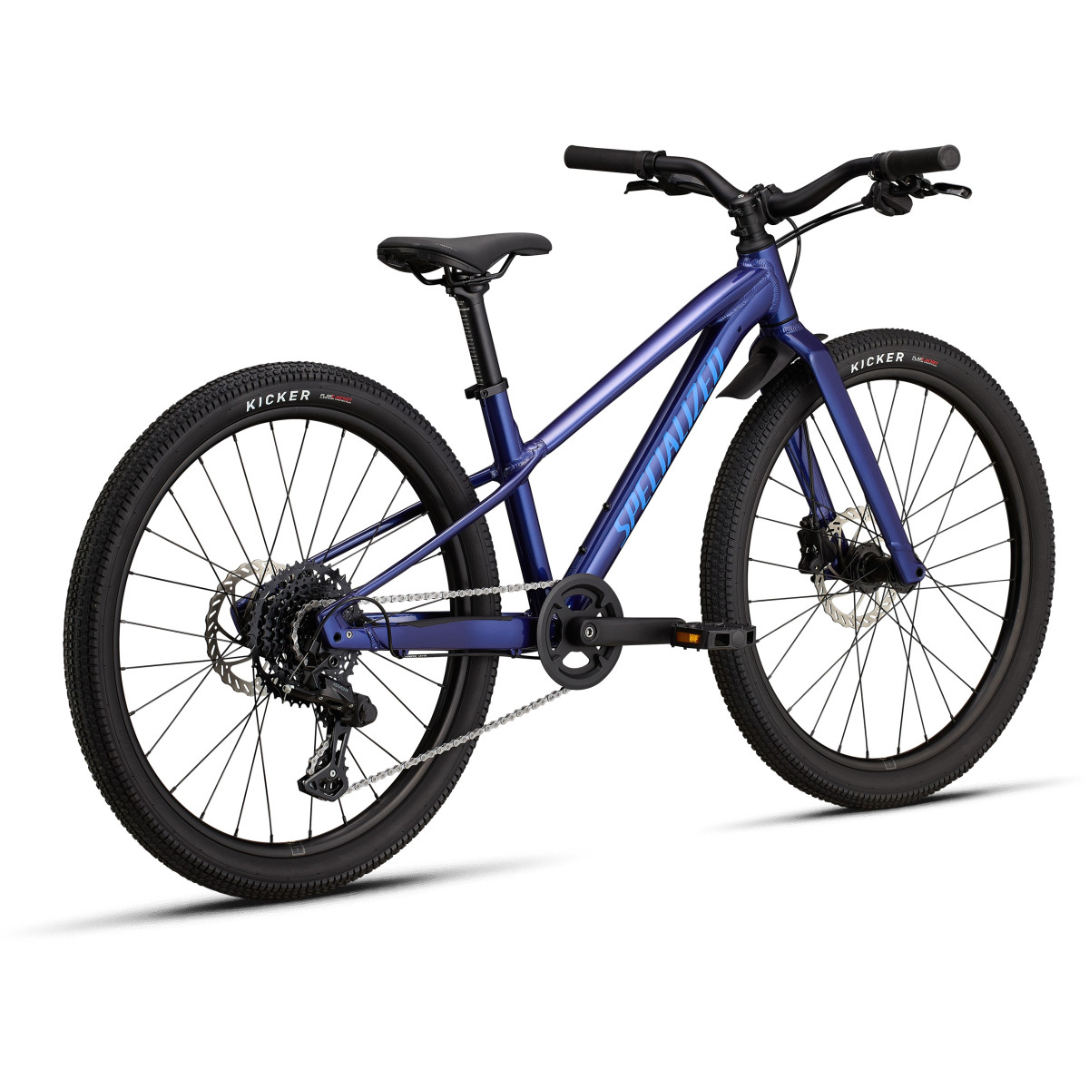Specialized Riprock 24" Kids Bike | Gloss Majesty Blue Metallic - Sky Blue