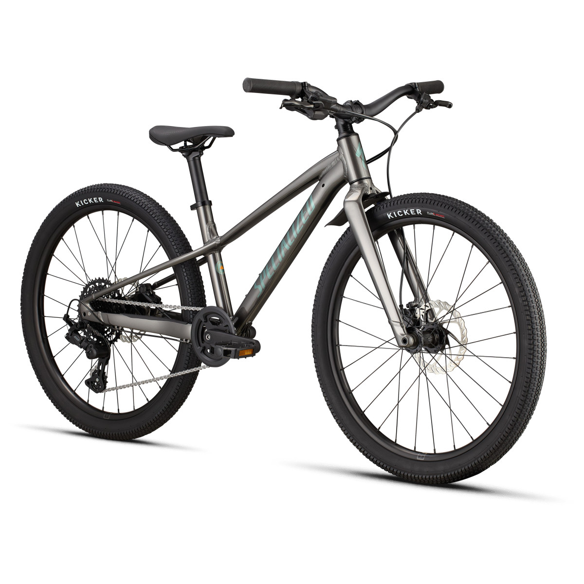 Specialized Riprock 24" bērnu velosipēds | Gloss Smoke - Fjord Metallic