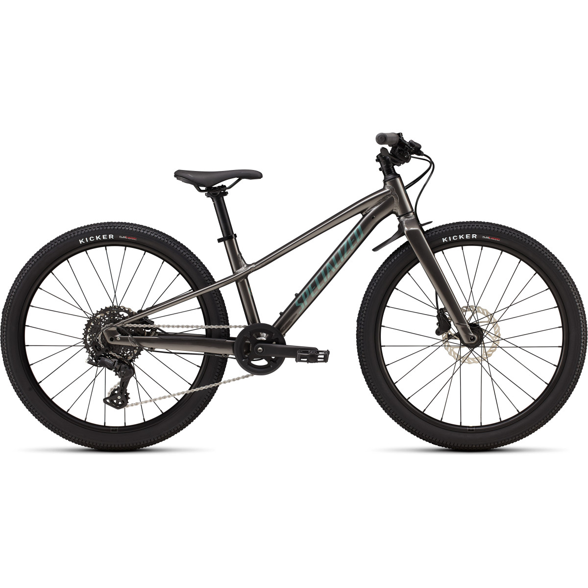 Specialized Riprock 24" bērnu velosipēds | Gloss Smoke - Fjord Metallic
