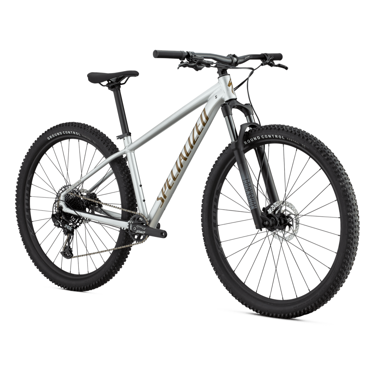 Specialized Rockhopper Expert 29" kalnu velosipēds | Silver Dust - Satin Burnt Gold Metallic