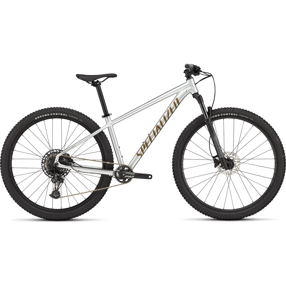 Specialized Rockhopper Expert 29" kalnu velosipēds | Silver Dust - Satin Burnt Gold Metallic