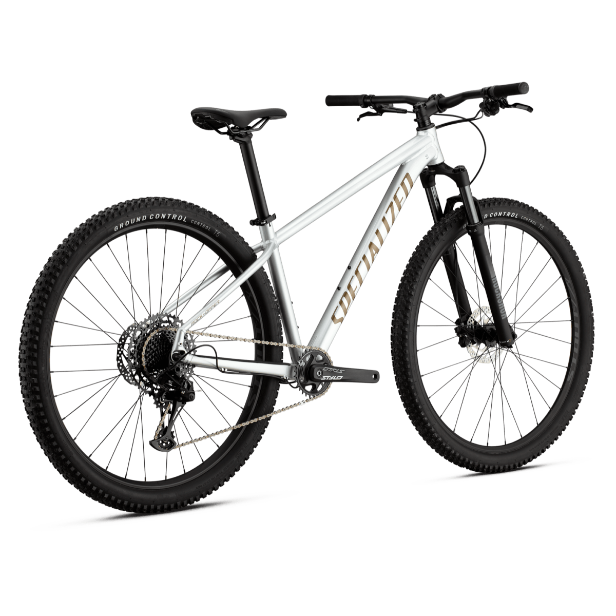 Specialized Rockhopper Expert 29" kalnu velosipēds | Silver Dust - Satin Burnt Gold Metallic