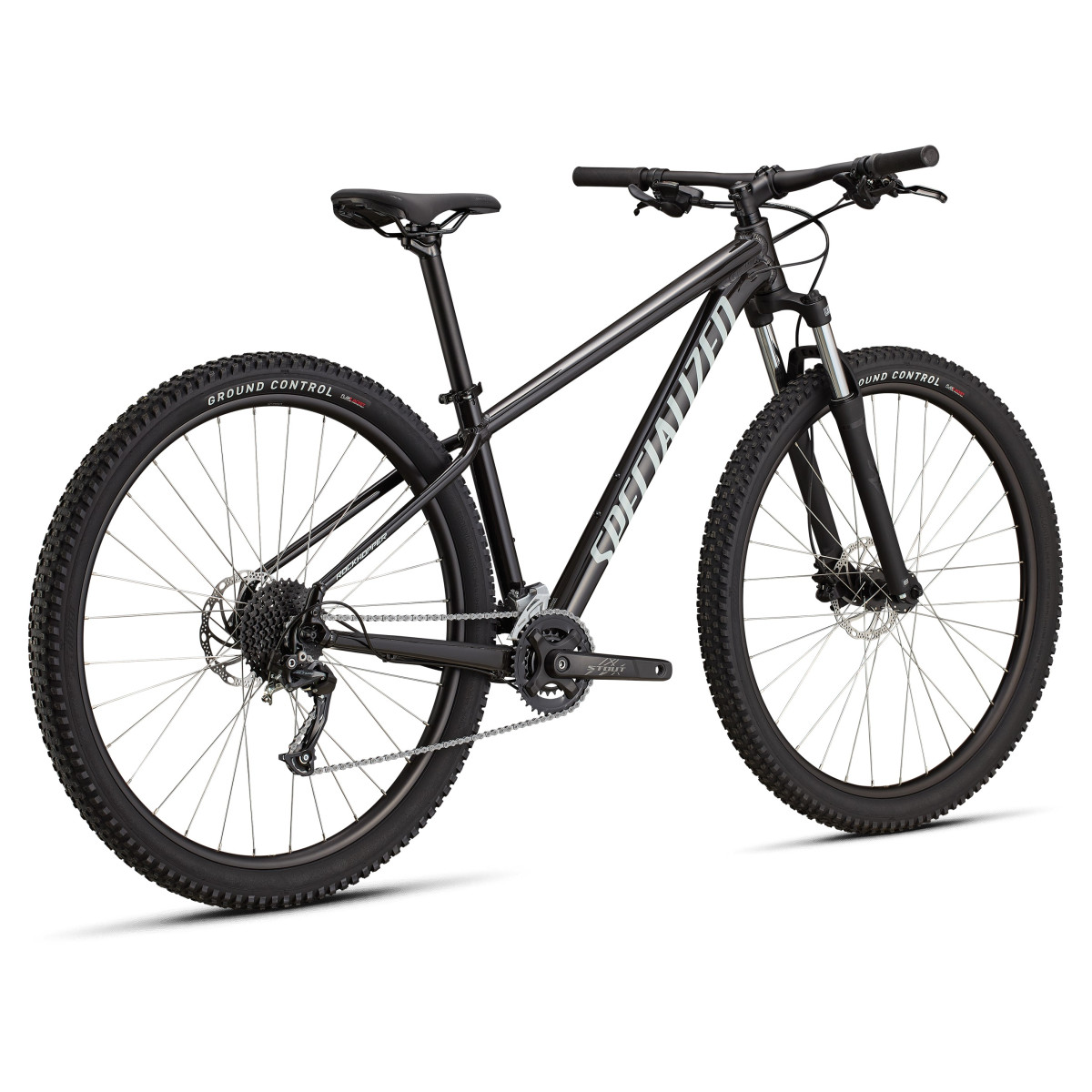 Specialized Rockhopper 29" maastikuratas | Gloss Obsidian - Dune White