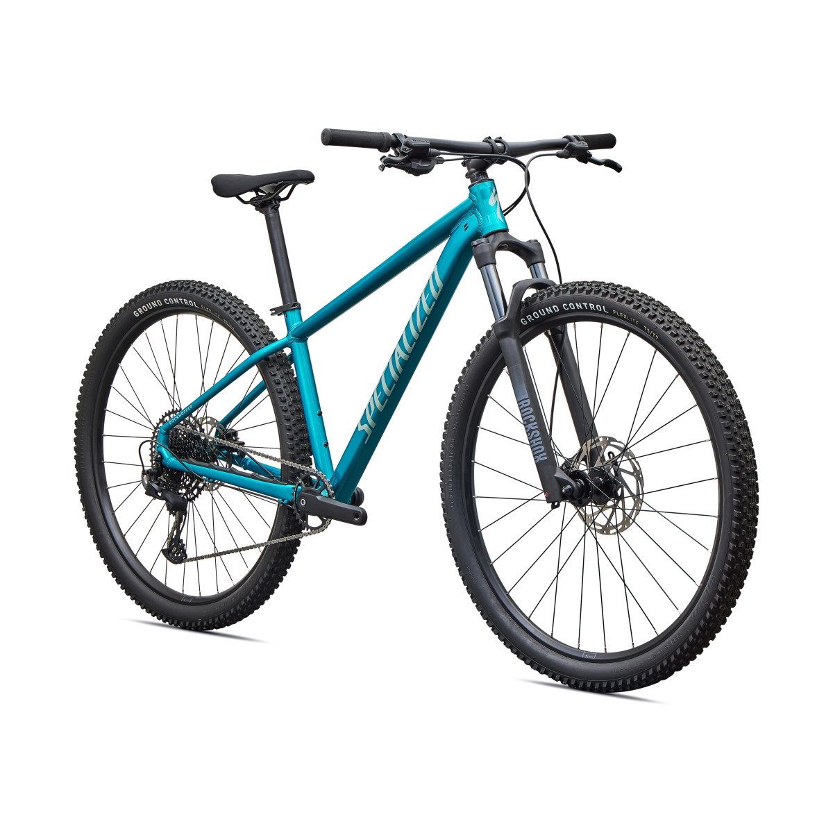 Specialized Rockhopper Comp 27.5" maastikuratas | Gloss Teal Tint over Aluminium - Agave Grey