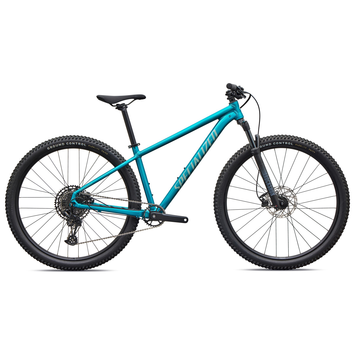 Specialized Rockhopper Comp 27.5" maastikuratas | Gloss Teal Tint over Aluminium - Agave Grey