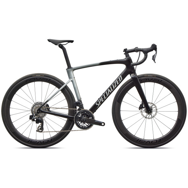 Specialized Roubaix SL8 Pro maanteeratas | Gloss Carbon - Shadow Silver