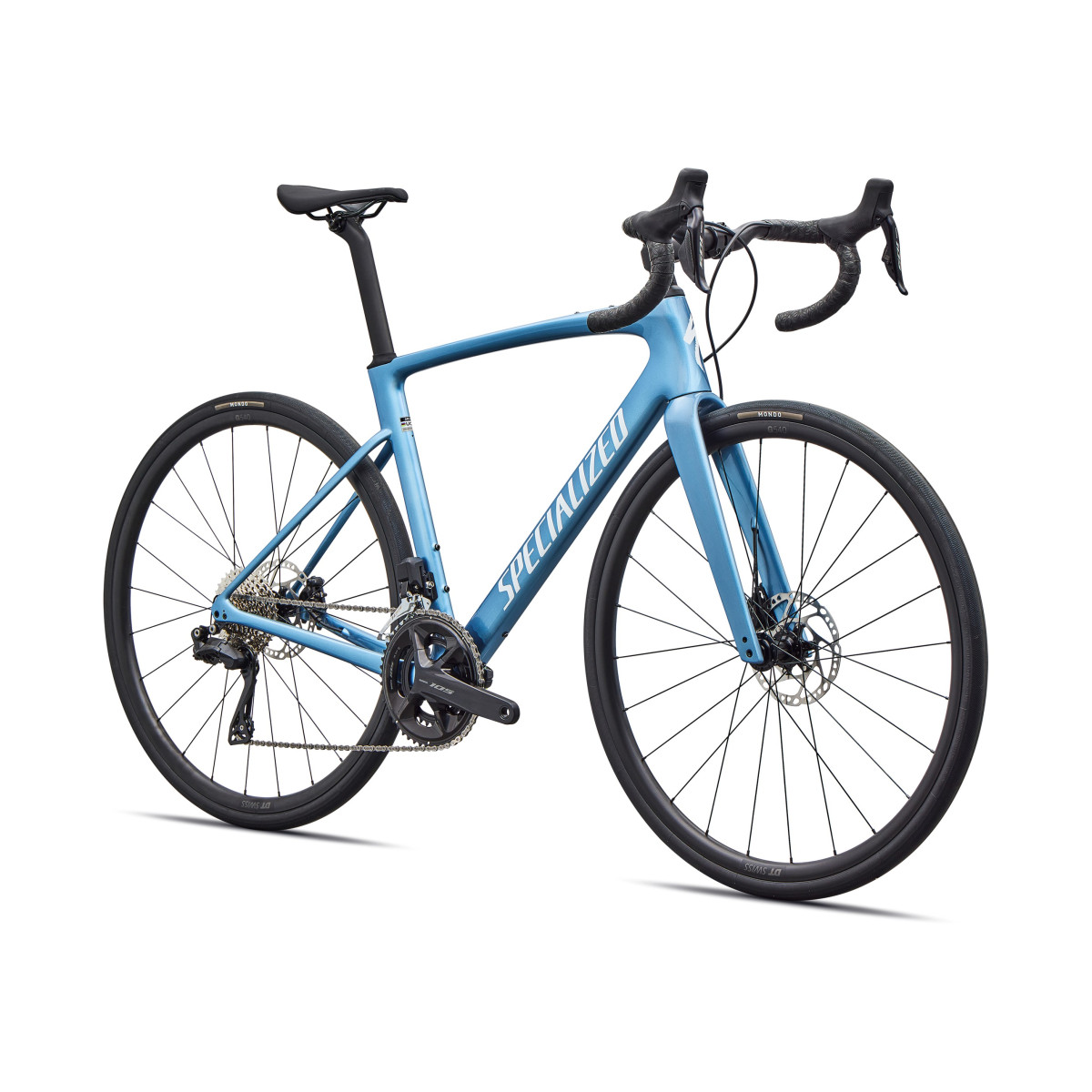 Specialized Roubaix SL8 Comp  maanteeratas | Shimano 105 Di2 | Gloss Glacial Metallic - White