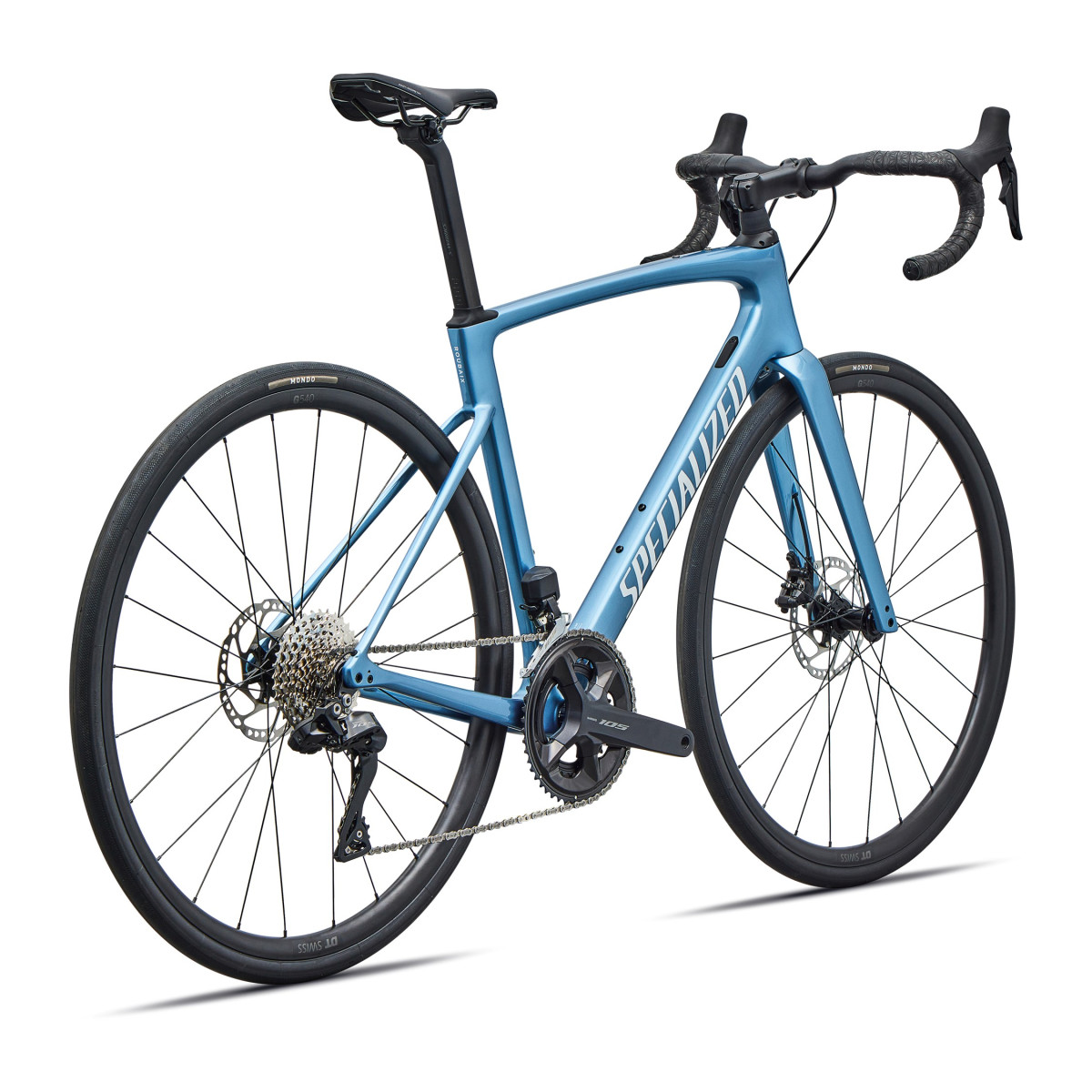 Specialized Roubaix SL8 Comp  maanteeratas | Shimano 105 Di2 | Gloss Glacial Metallic - White