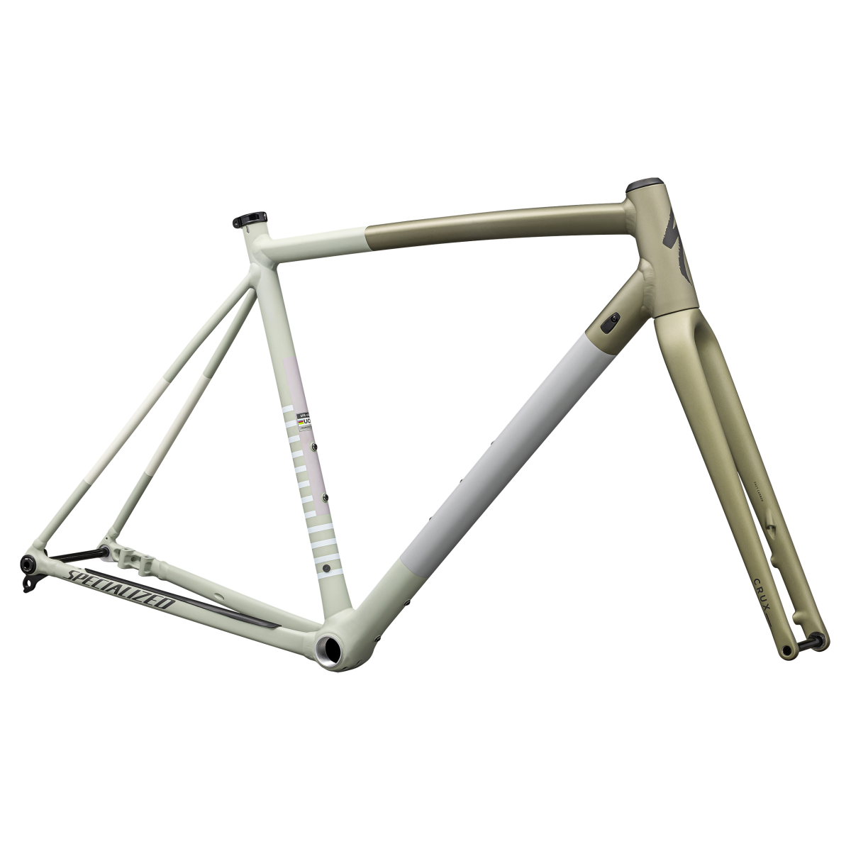 Specialized Crux DSW rāmis | Satin Metallic Spruce - Bērzs