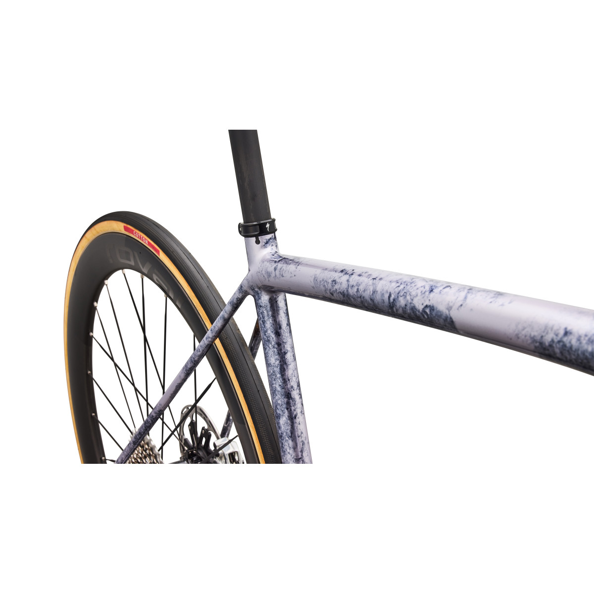 S-Works Aethos 2 maanteeratas | SRAM Red AXS | Amethyst Frost - Obsidian Metallic