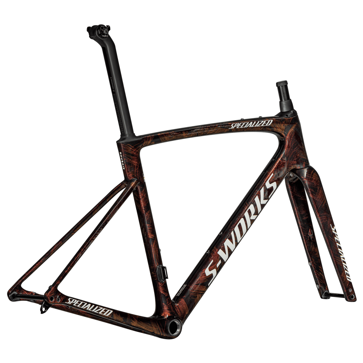 S-Works Roubaix SL8 rāmis | Carbon - no sarkanā uz zelta un stabilitātes