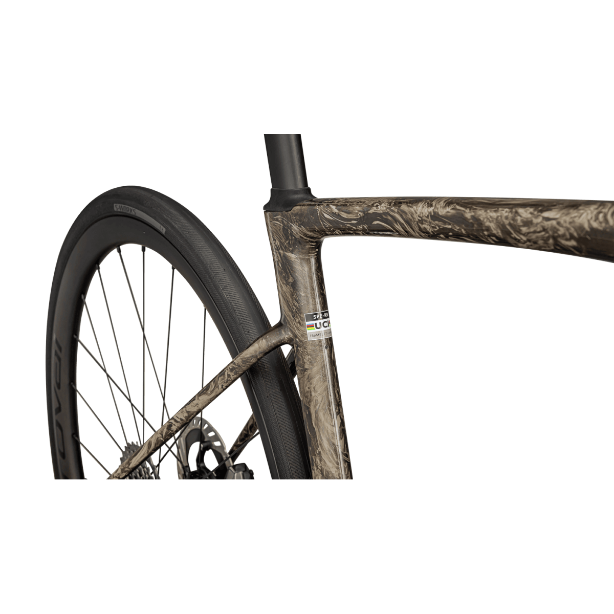 S-Works Roubaix SL8 šosejas velosipēds | Dura-Ace Di2 | Gloss Toupe - Gunmetal Strata