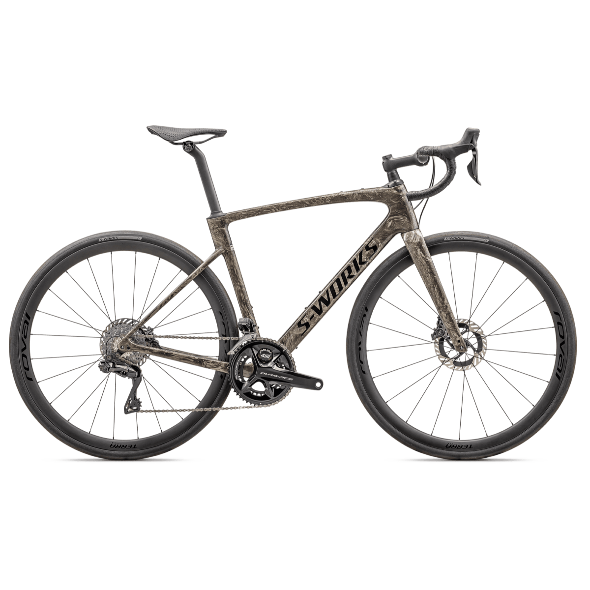 S-Works Roubaix SL8 šosejas velosipēds | Dura-Ace Di2 | Gloss Toupe - Gunmetal Strata