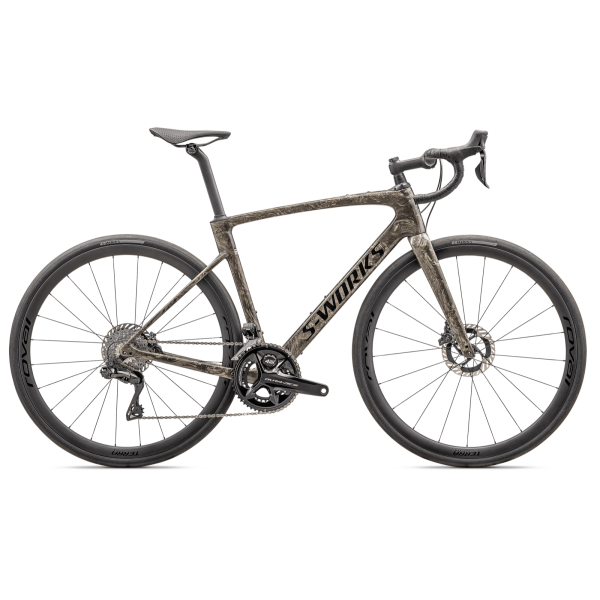S-Works Roubaix SL8 šosejas velosipēds | Dura-Ace Di2 | Gloss Toupe - Gunmetal Strata S-Works Roubaix SL8 šosejas velosipēds | Dura-Ace Di2 | Gloss Toupe - Gunmetal Strata