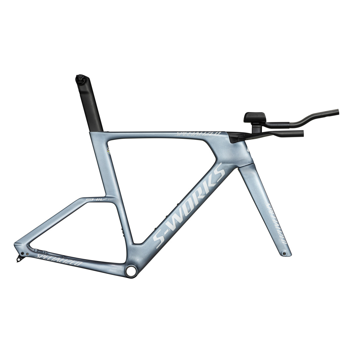 S-Works Shiv TT triatlona rāmis | Gloss Glacial Metallic - Red To Gold Pearl Edge Fade