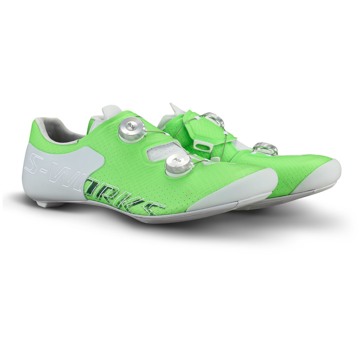 S-Works Ares 2 Road Shoes | Green Gecko