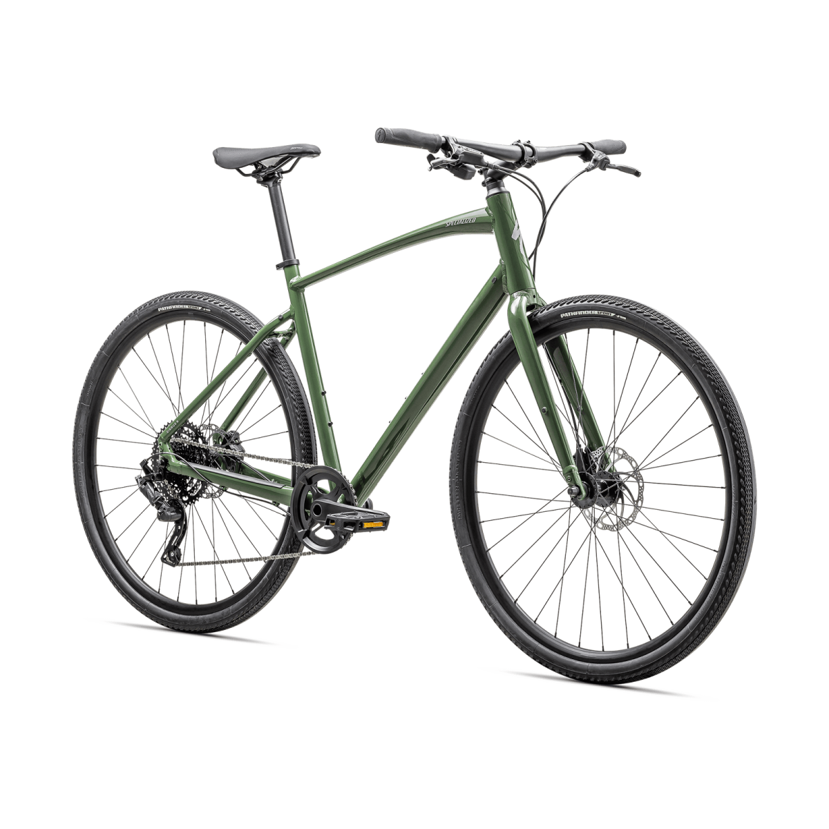 Specialized Sirrus X 3.0 fitnesa velosipēds | Cypress - Cool Grey Reflective