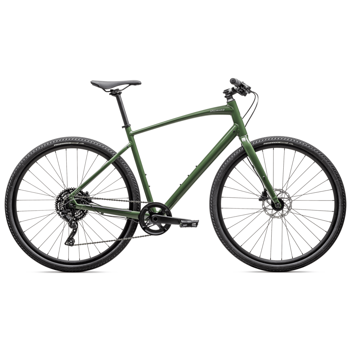 Specialized Sirrus X 3.0 fitnesa velosipēds | Cypress - Cool Grey Reflective