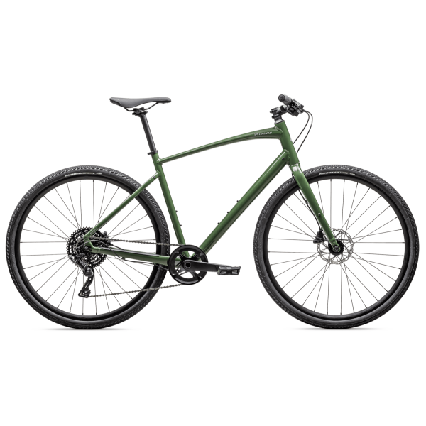 Specialized Sirrus X 3.0 hübriidjalgrattad | Cypress - Cool Grey Reflective