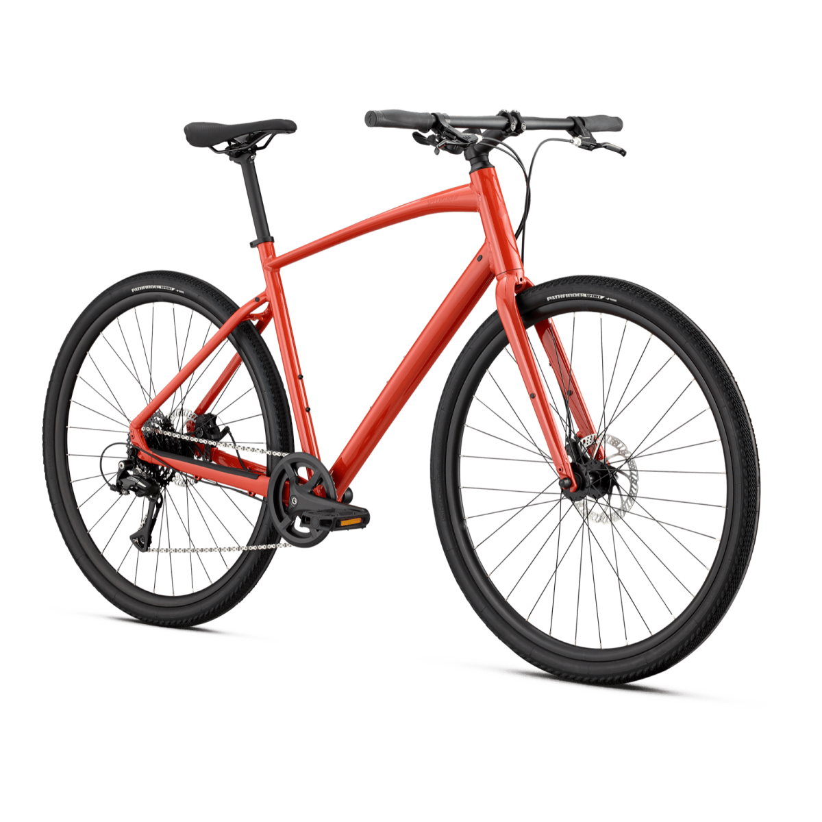 Specialized Sirrus X 1.0 fitnesa velosipēds | Deep Orange - Redwood