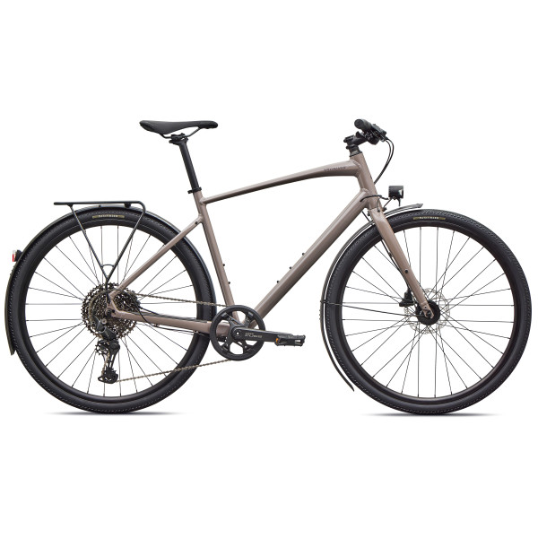Specialized Sirrus X 3.0 EQ hübriidjalgrattad | Gloss Desert Metallic - Nebula Metallic Frost Reflective