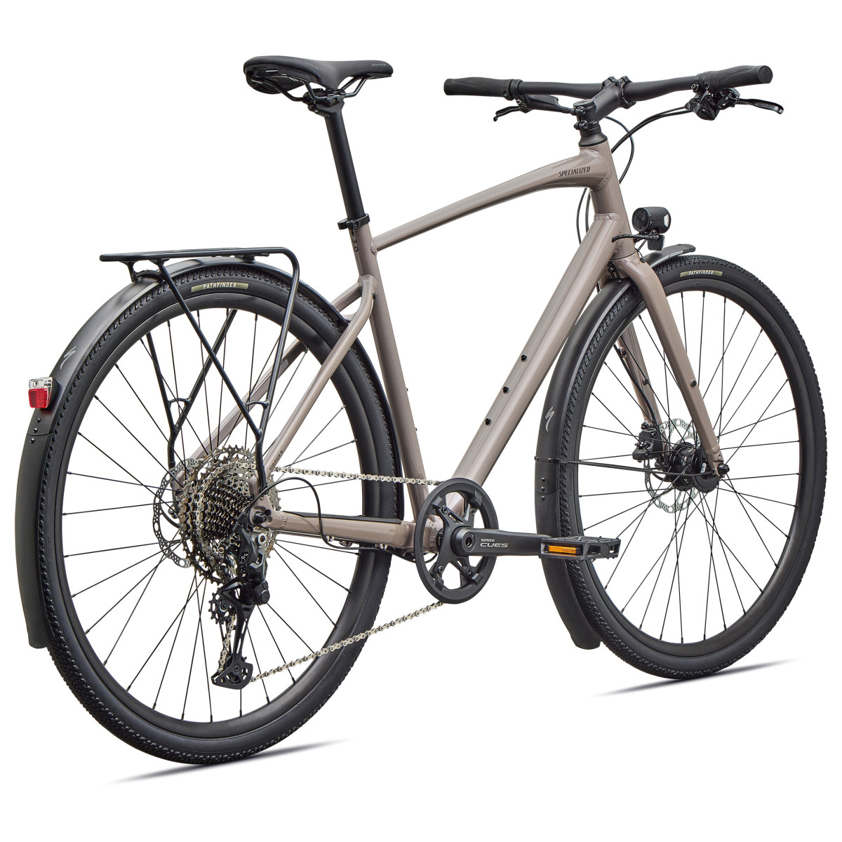 Specialized Sirrus X 3.0 EQ hübriidjalgrattad | Gloss Desert Metallic - Nebula Metallic Frost Reflective