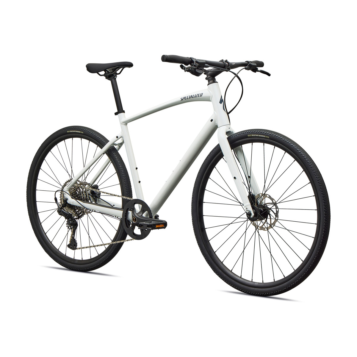 Specialized Sirrus X 3.0 hübriidjalgrattad | Gloss Metallic White Silver